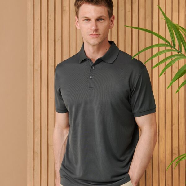 Henbury Recycled Polyester Piqué Polo Shirt Thumbnail