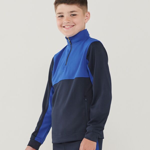 Finden + Hales Kids 1/4 Zip Tracksuit Top Thumbnail