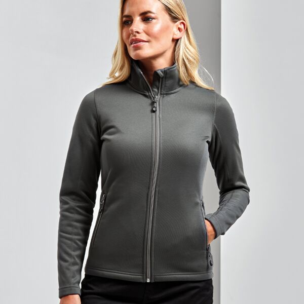 Premier Ladies Spun Dyed Recycled Zip Through Sweat Jacket Thumbnail