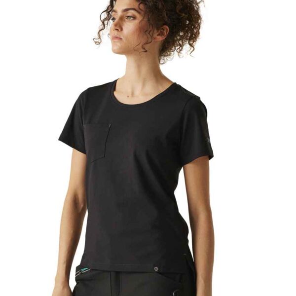 Regatta Ladies Ada Cotton Stretch T-Shirt Thumbnail