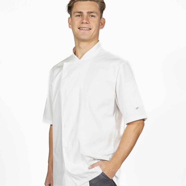 ADC Short Sleeve Asymmetric Chef's Jacket Thumbnail
