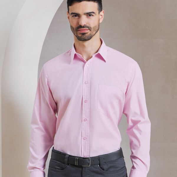 Long sleeve poplin shirt Thumbnail