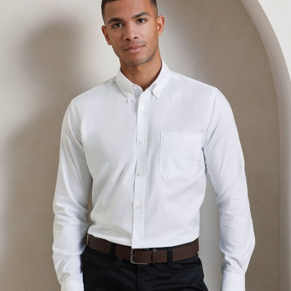 Signature Oxford long sleeve shirt Thumbnail