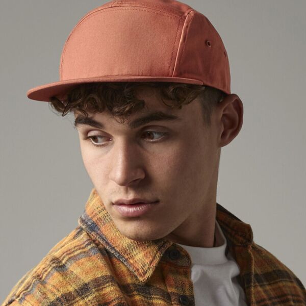 Canvas 5-panel camper cap Thumbnail