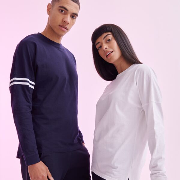 SF Clothing Unisex Drop Shoulder Slogan Top Thumbnail