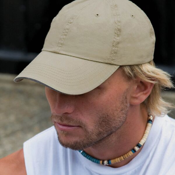 Result Washed Fine Line Cotton Cap Thumbnail