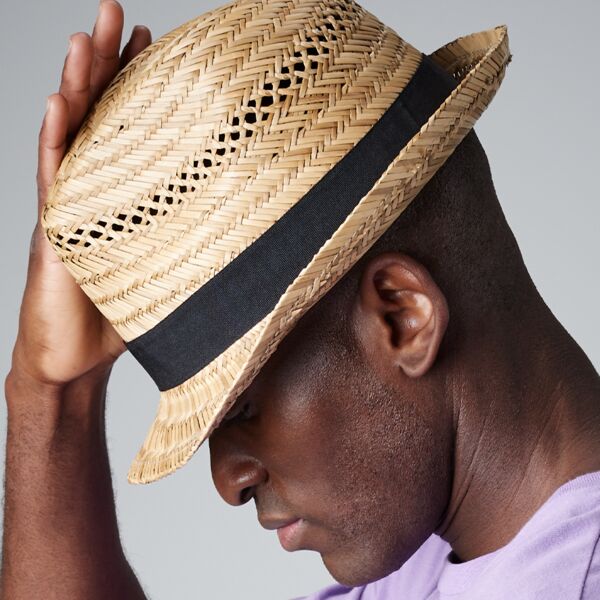 Beechfield Straw Summer Trilby Thumbnail