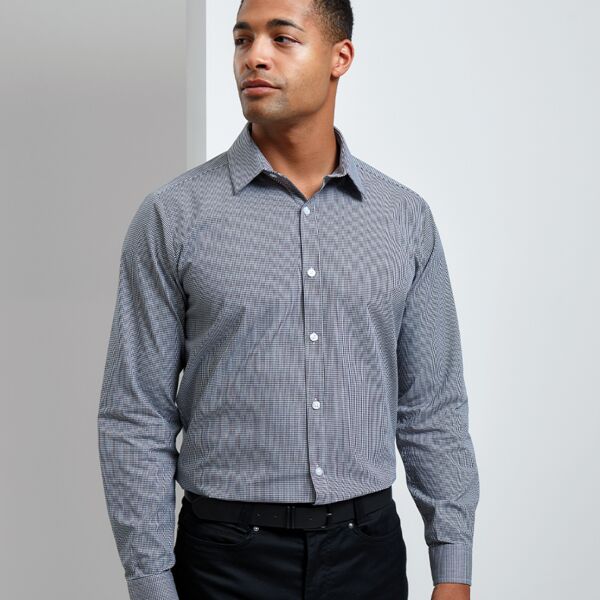 Premier Gingham Long Sleeve Shirt Thumbnail