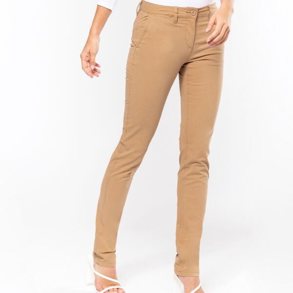 Kariban Ladies Chino Trousers Thumbnail