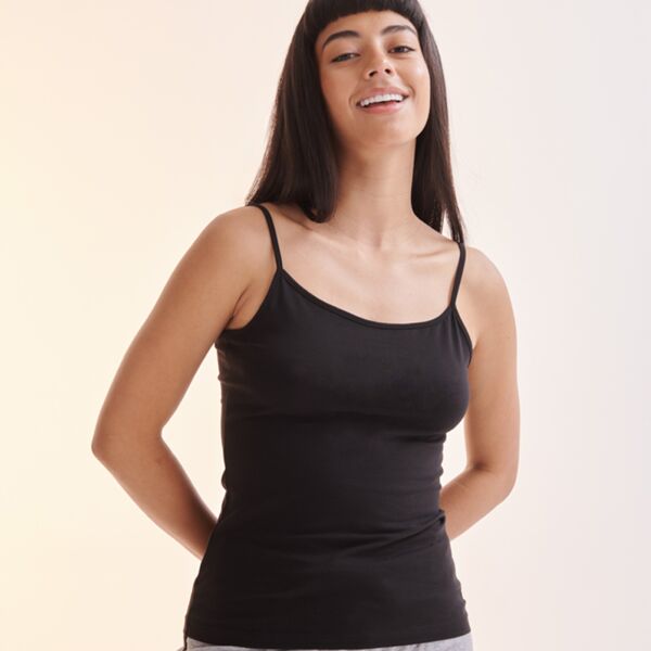 SF Clothing Ladies Feel Good Stretch Spaghetti Vest Thumbnail