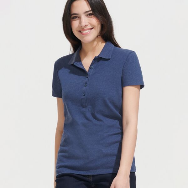 SOL'S Ladies Phoenix Piqué Polo Shirt Thumbnail