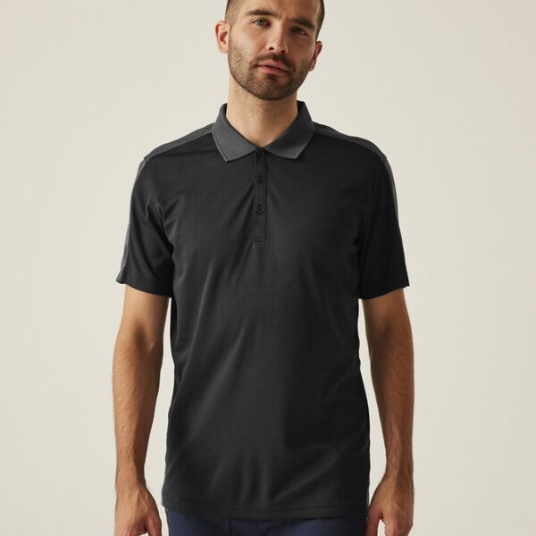 Contrast wicking polo Thumbnail