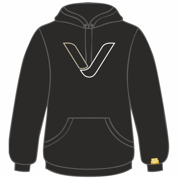 Verso Black Hoodie Thumbnail