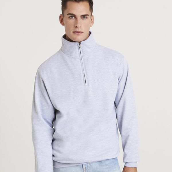 3/4 Zip Neck Sweatshirt Thumbnail