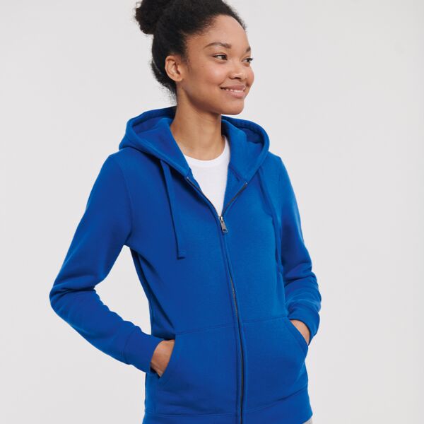 Ladies Authentic Zip Hooded Sweatshirt Thumbnail
