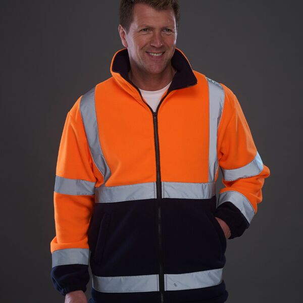 Hi-Vis Heavyweight Fleece Jacket Thumbnail