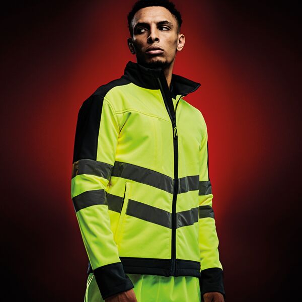 Hi-Vis Pro Contrast Bomber Jacket Thumbnail